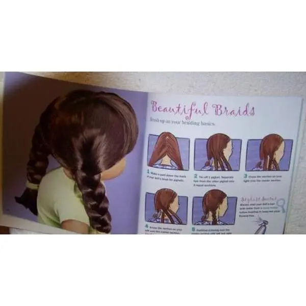 USED Book - American Girl Doll Hair: Styling Tips and Tricks for Your Dolls by American Girl Publishing (Paperback) - english