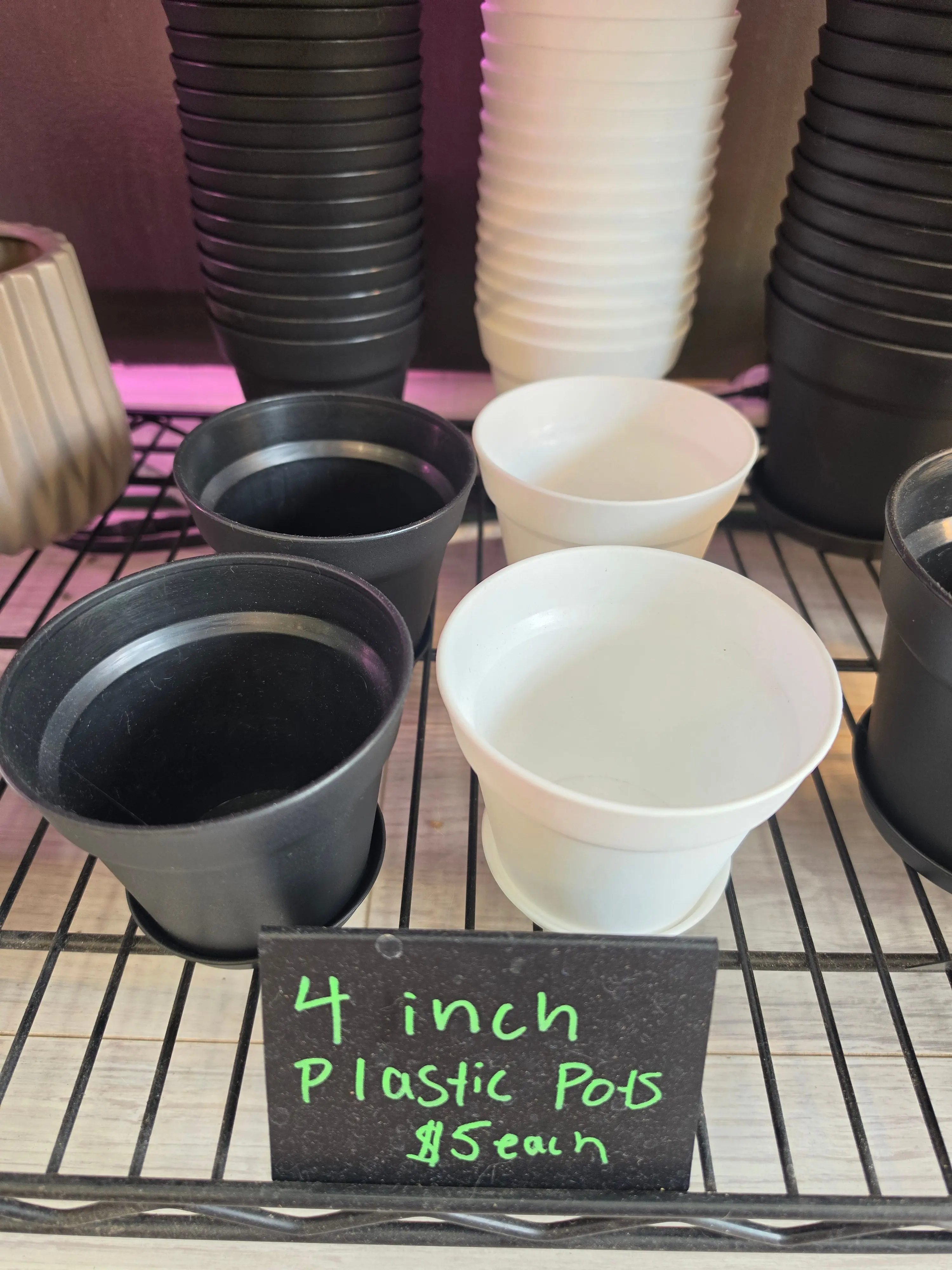 Plastic Pots