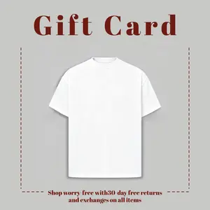 Thank You for Your T-shirt Purchase 30-day free returns and exchanges on all in-store items. Leave a photo-text review for your order, then contact customer service to claim your coupon. Man
