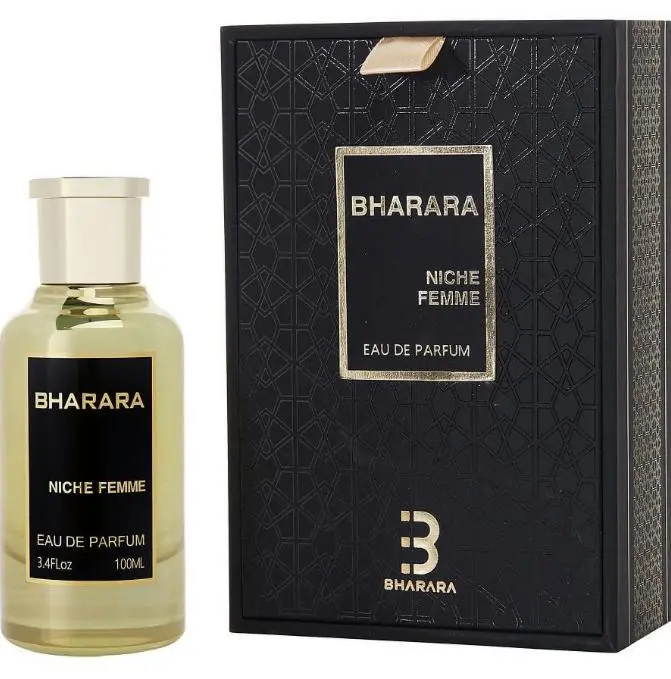 BHARARA Niche Femme Eau de Parfum Spray, Long-Lasting Floral Musk Scent for Women, Romantic Daily Wear, 3.4 oz, Daily Wear Perfume, Edp Spray