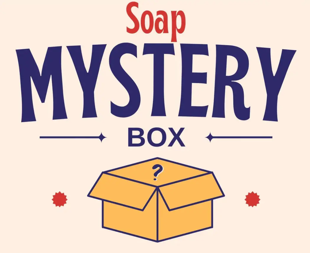Mystery Soap Box - Six Random Handmade Soaps + Free Mystery Product!