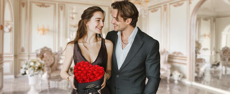 16 Preserved Flowers Rose Boka Birthday Gifts for Women Her Mom Wife Girlfriend Grandma on Valentines Mothers Day Christmas Anniversary Romantic