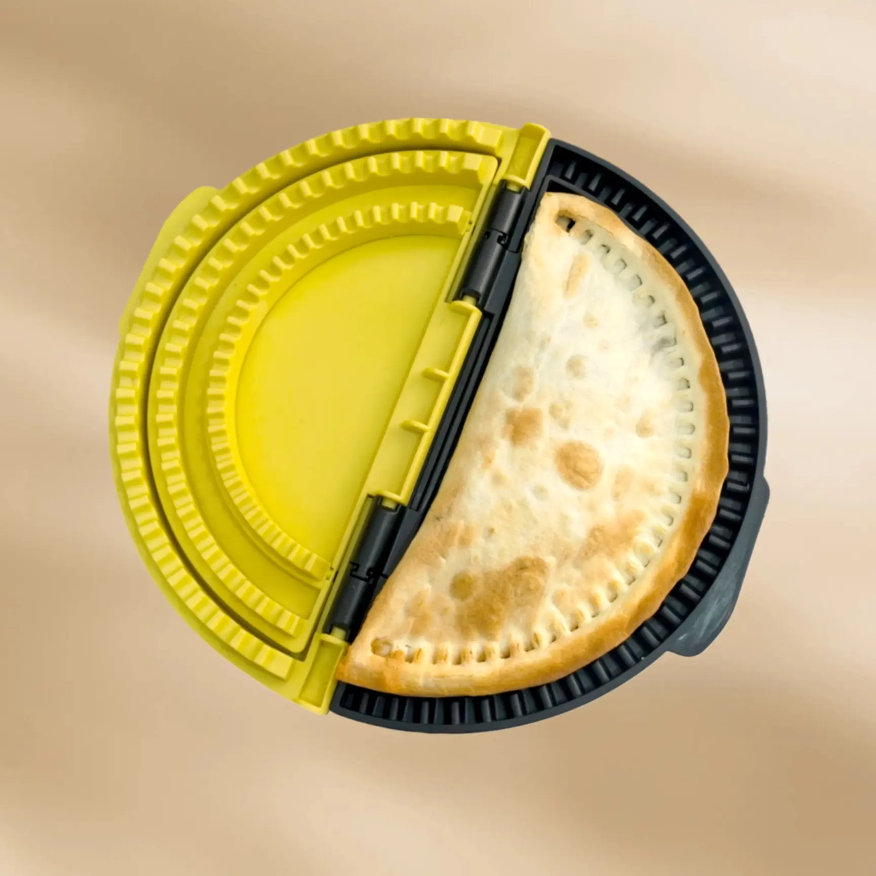 3-in-1 Tortilla Sealer and Quesadilla Maker for 10"+8"+6"Wraps| Adjustable & Detachable Crimper for Burritos,Tacos,Dumplings,Calzone, Sandwich | Dishwasher Safe Utensils