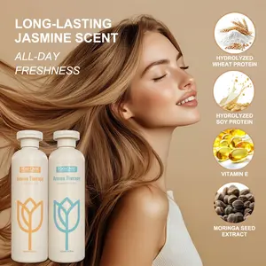 Yogi Care Aromatherapy Plant-Based Organic Amino Acid Shampoo, Smooth Repair Essence, Oxidation Protection Set, Professional Salon Quality