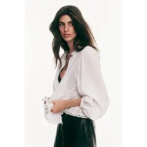 H&M Pintucked blouse