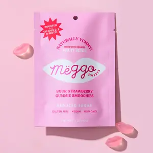 Sour Strawberry Gummie Smoochies Sour Strawberry Gummie Smoochies