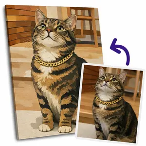 Paint Your Pet With Custom Paint By Numbers Kit From Paint Me Like