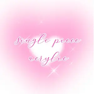 Single Acrylic (2 for 5/1 for 3) Single Acrylic (2 for 5/1 for 3)