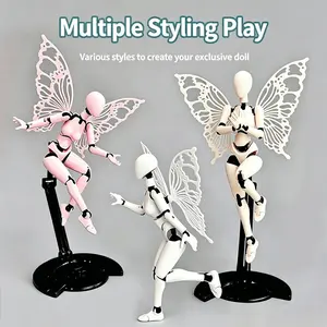 Cute Beautiful Bjd Doll Body Model, 3D Printed Jointed Figure, Perfect Birthday Gift for Girls, Christmas Present, Artistic Puppet