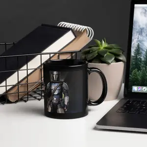 " Mando" toy photography Mug  by:toymagination   mandalorian photography toy scifi
