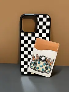 THE GAMBLER PHONE CASE WITH CARD WALLET