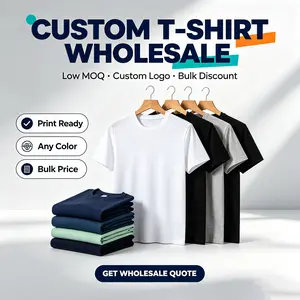Custom Print Factory Wholesale T-Shirt 100pcs