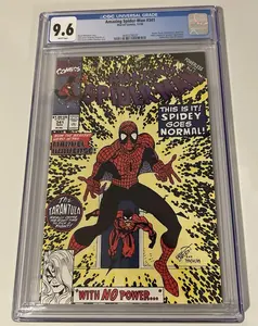 Amazing SM #341 CGC 9.6 Spidey Loses Powers – Tarantula