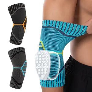 Unisex Tennis Elbow Brace with Gel Pads, Breathable Knit Fabric, Anti-Slip Compression Sleeve for Golfers, Men and Women, Elbow Guard