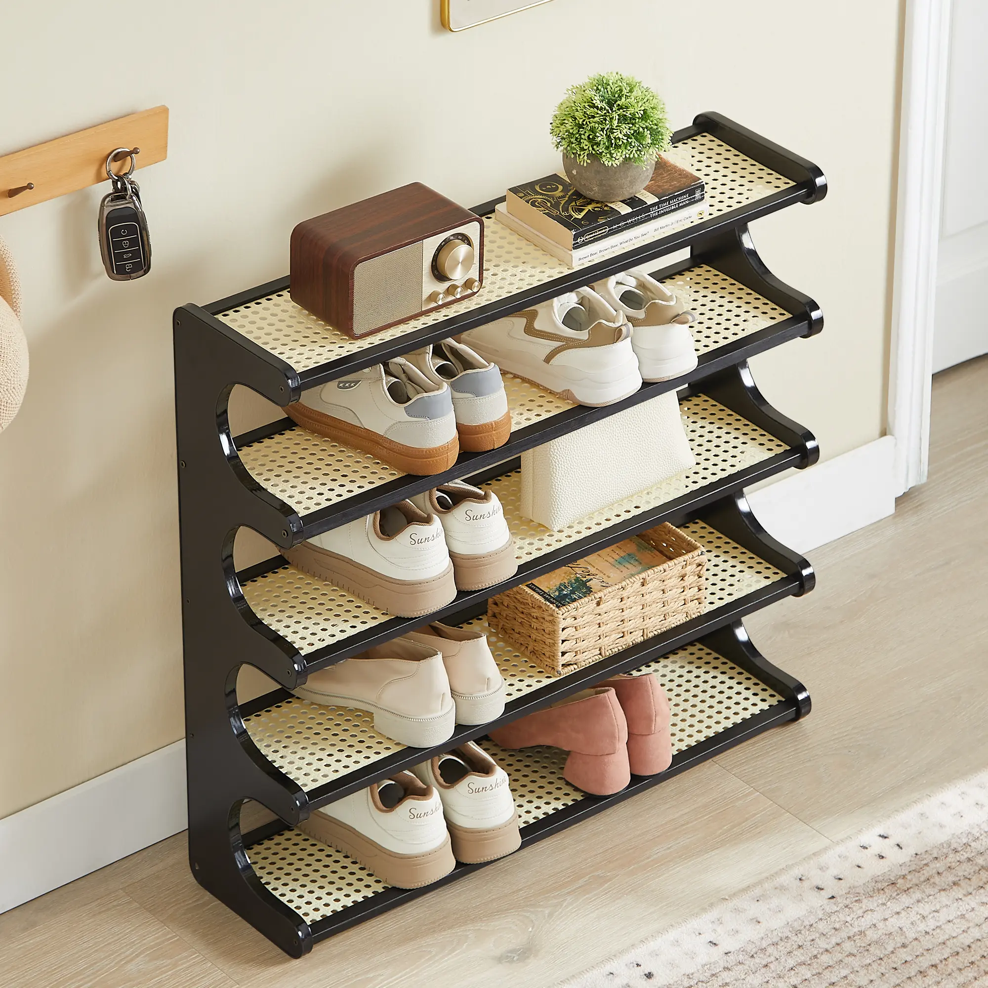 2/5-layer vertical detachable storage 1 modern cabinet giftstorage home storage home storage supplies FootwearOrganization shoe rack