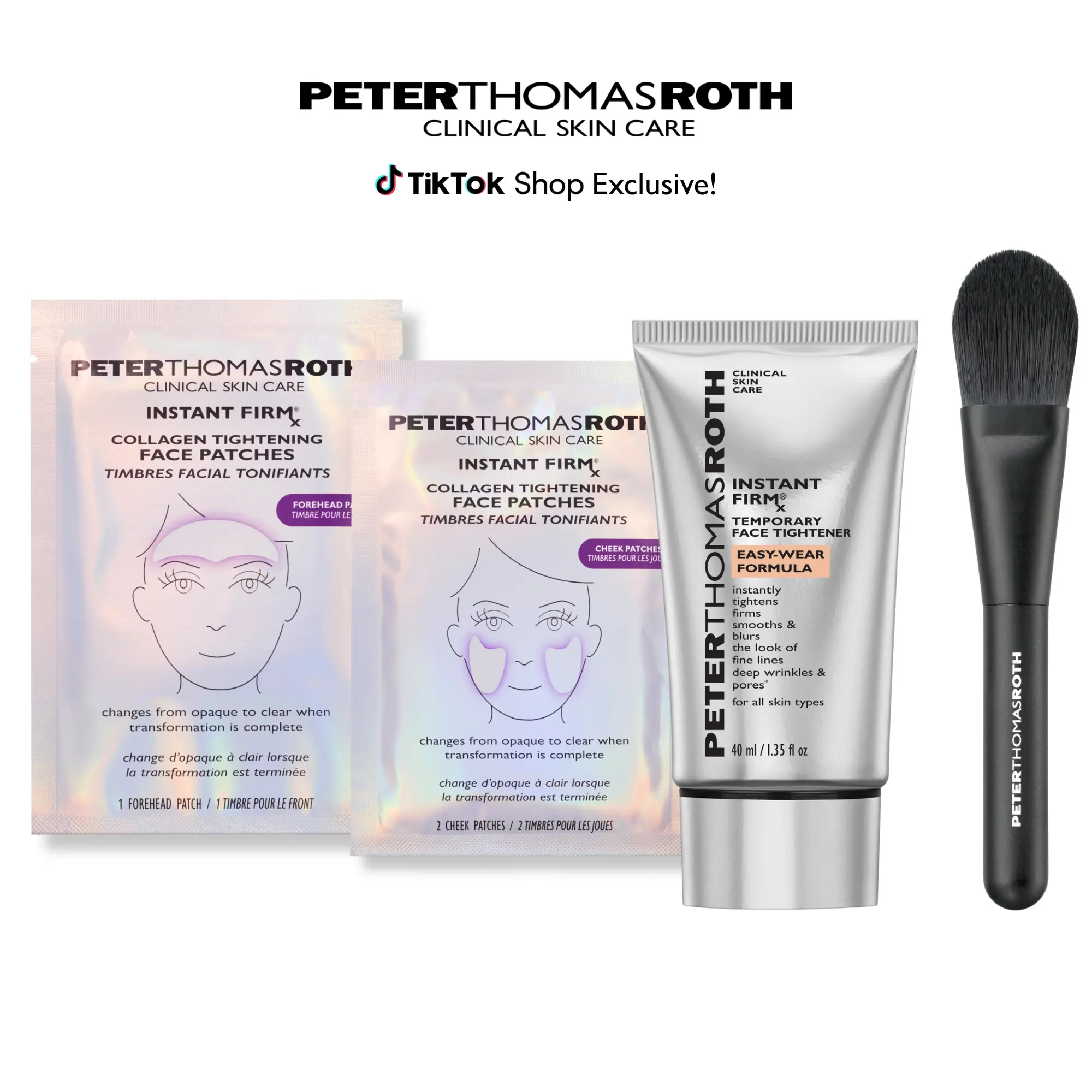 Peter Thomas Roth Instant FirmX Easy Wear Face Tightener & Collagen Tightening Face Patches Peter Thomas Roth Instant FirmX Easy Wear Face Tightener & Collagen Tightening Face Patches