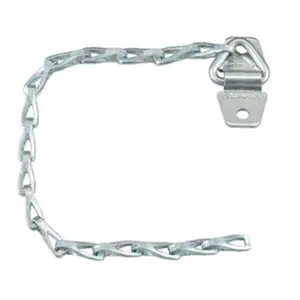 Master Lock  9 in. Long Heavy Duty Zinc Plated Steel Chain With Holder
