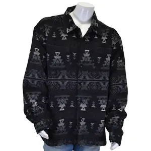 Men's Cowboy Hardware Black "Wool" Jacket