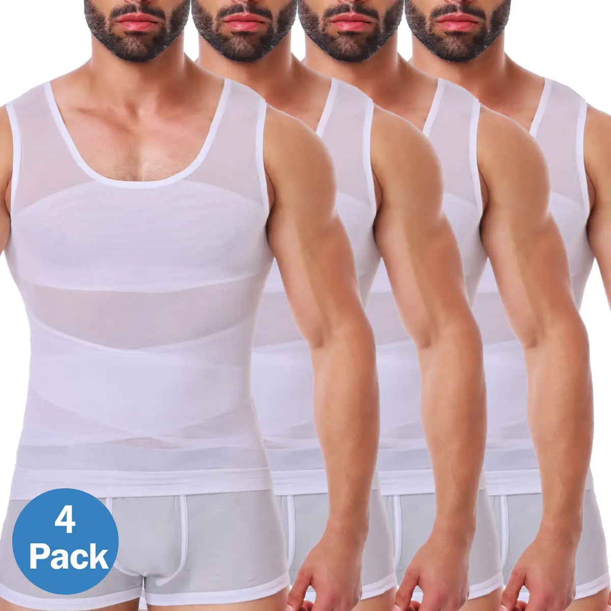 White (4 Pack)