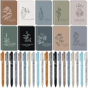 40 Pcs Spanish Christian Gifts Regalos Cristianos En Español Spanish Bible Verse Notebooks with Pens Religious Inspirational Prayer Journals Gifts for Mother's Day Women Men Church Group