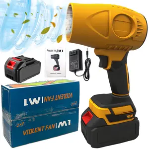 Turbo Jet Blower,Leaf Blower, Violent Turbo Fan, Brushless Pure Copper Motor,Car Drying After Wash, Handheld Snow Blower,Cordless Turbo Power Air Duster,Home Improve,Garden Mainte Perfect Christmas & New Year Gift Idea