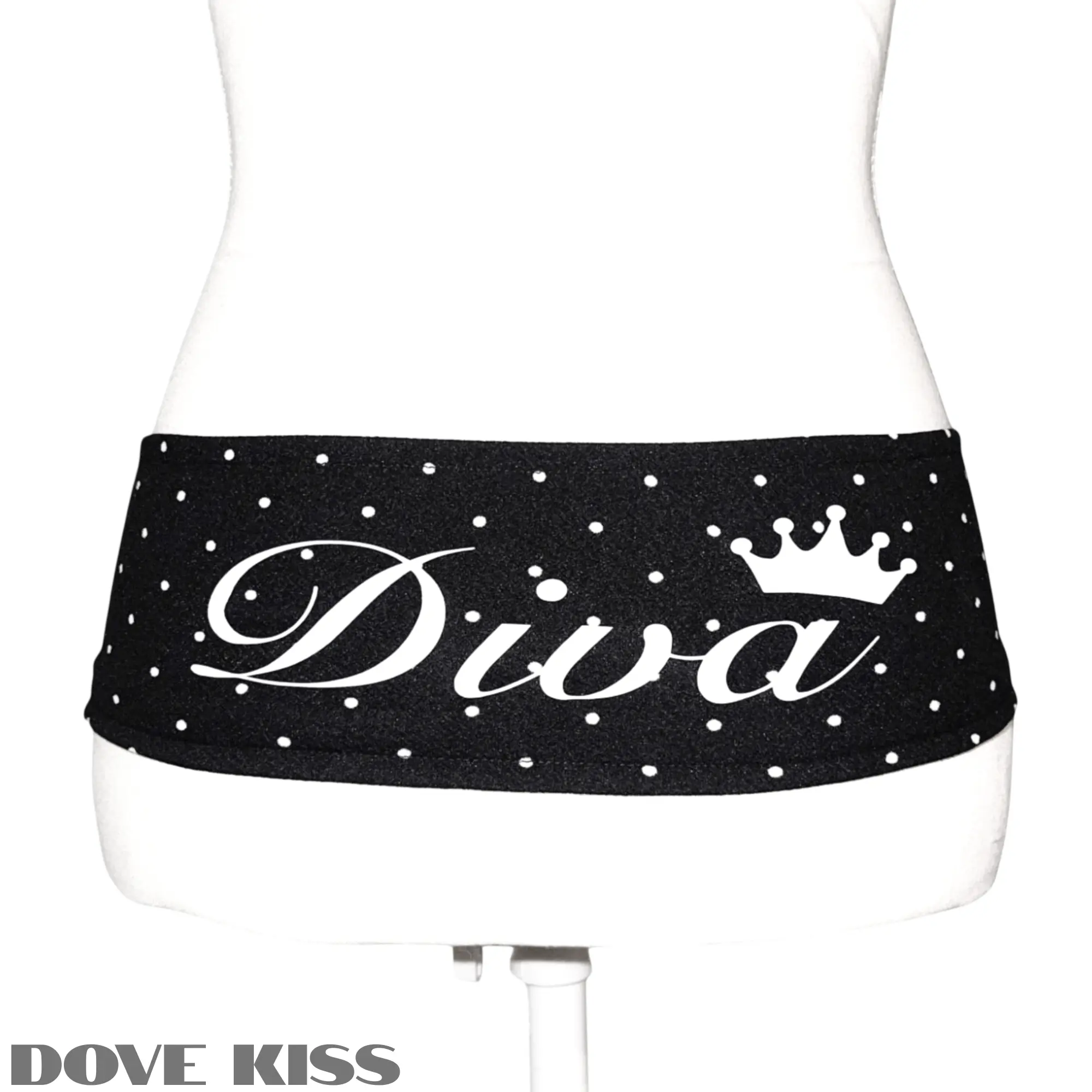 “DIVA” Polka Dot Waistband