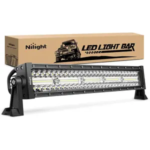 Nilight  26Inch 360W Triple Row 36000LM Flood Spot Combo Beam Led Bar Driving Boat Lights