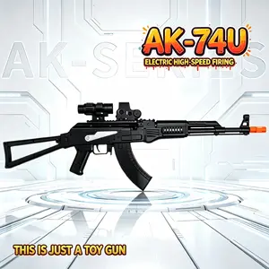 AK-74U Style Electric Blaster - Ideal Birthday Gift for Boys (Toys & Hobbies, Sports & Outdoor Play)