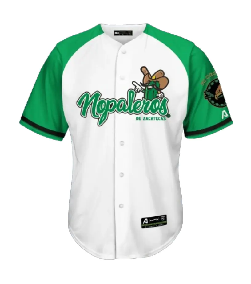 NOPALEROS DE ZACATECAS BASEBALL JERSEY