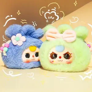 Baby Three Lucky Bag Plush Doll Blind Box Cute Girl Cute Doll Portable Bag