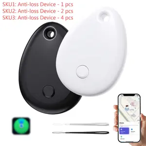 Compact Anti-Lost Tracker for iOS, Waterproof & Dustproof, High-Precision Locator, Ideal for Students & Office Workers, Weekly Use