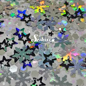 Silver Winter Chunky Glitter - Silver Glitter