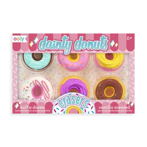 Dainty Donuts Pencil Erasers Dainty Donuts Pencil Erasers