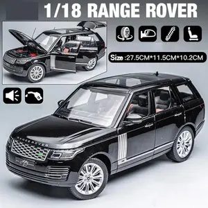 Large 1:18 Scale Land Rover Defender 110 Range Rover SV2022 Off Road SUV Alloy Metal Diecast Model Car Home Trendy Ornaments Toy