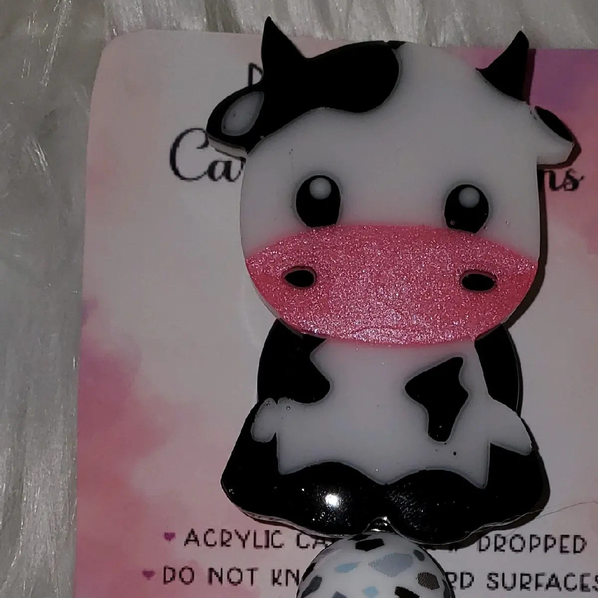 Cowgirl Retractable Badge Reel