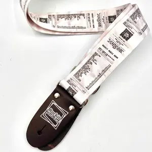 The Receipt Guitar Strap