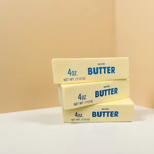 Ultra Soft Slow Rise Butter Bar Squishy Toy - Stress Relief Fidget Squeeze Toy for Anxiety, ADHD, Sensory Play, Desk Fidget, Gift for Kids & Adults, Hobby & Collectible