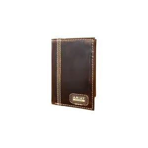 Ariat Work Western Leather Trifold Wallet