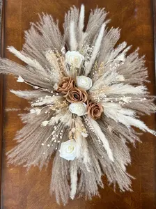 Fall Pampas Dried Flower Arrangement, Baby Shower Decor, Wedding Decor, Bridal Shower, Backdrop Floral, Wedding Arch Arrangement, Wall Decor