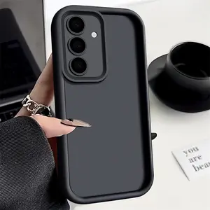 Shockproof Phone Case For Samsung S24 S23 S22 S21 Ultra S20 FE A14 A34 A15 A25 A35 A52 A53 A54 A55 5G S25 Silicone Bumper Cover
