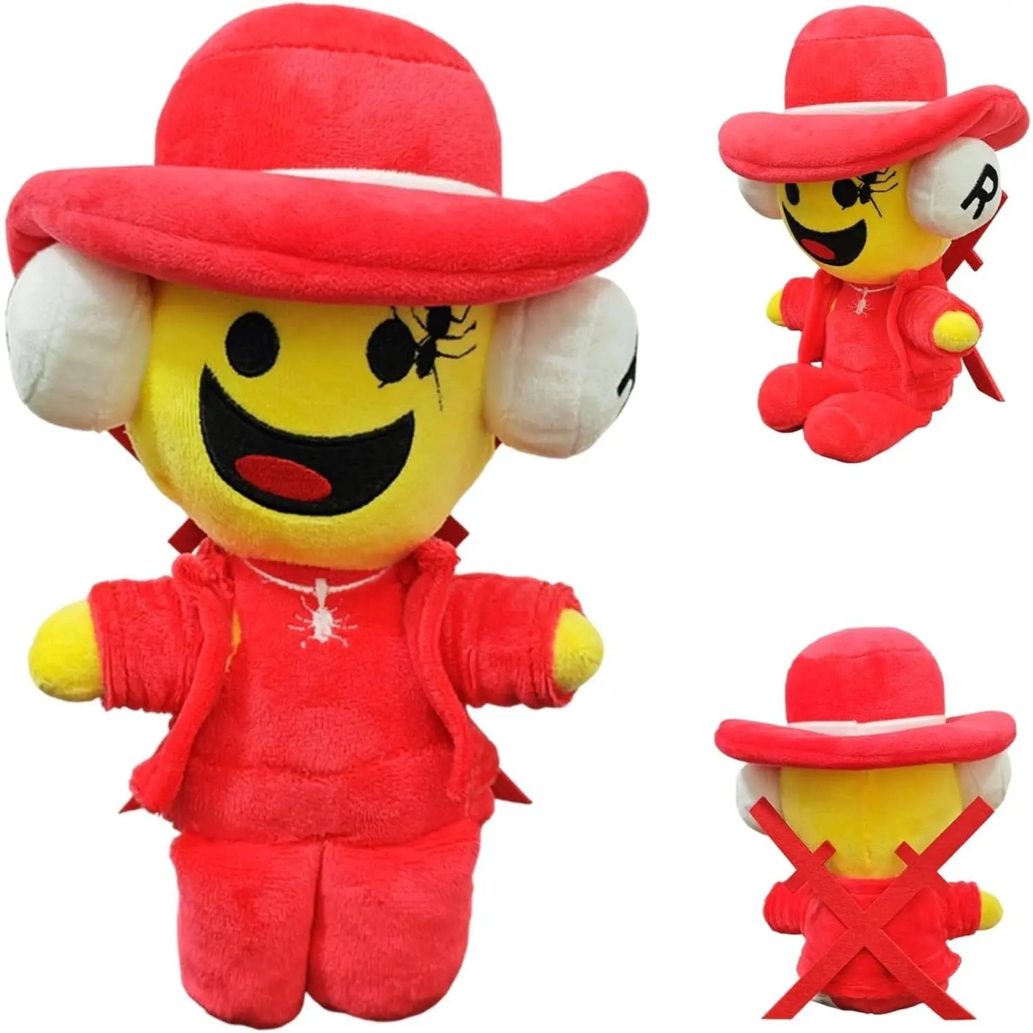 Sammy the Law Brainrot Stuffed Animal - 9.8in High-Quality Collectible Plush, Soft Cuddly Gift for Video Game Fans (Gaming Monitor Accessory Compatible Collection Item)
