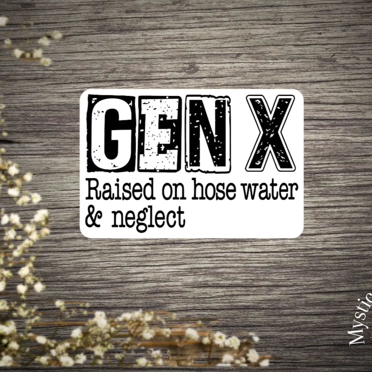 Gen X Sticker