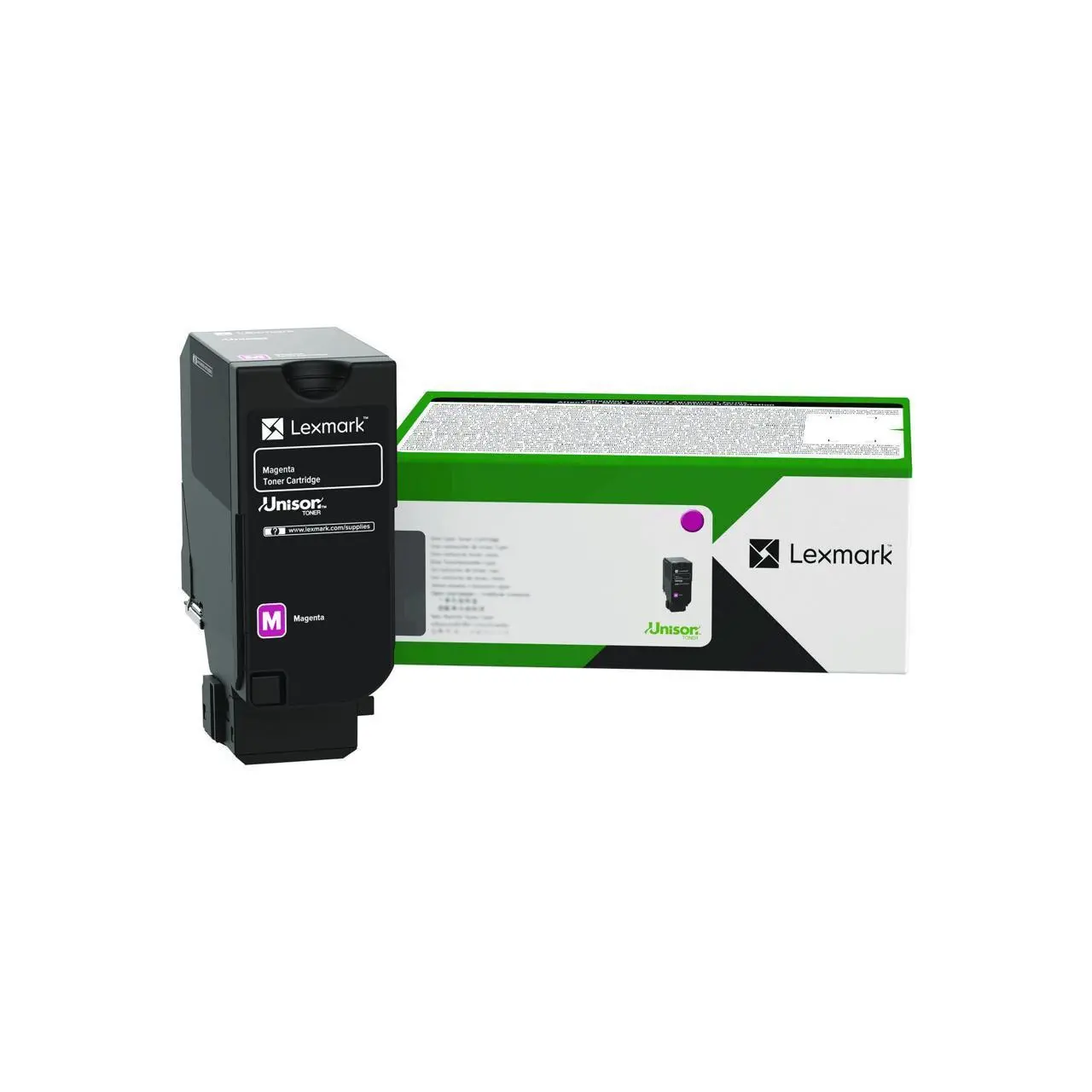 Lexmark Unison Original Laser Toner Cartridge Magenta 1 Each 81C1XM0
