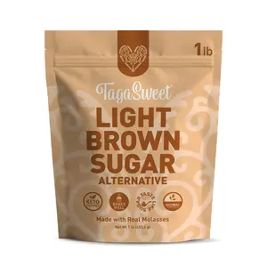 TagaSweet Light Brown Sugar Alternative (1 lbs / 16 oz / 453.6 g)