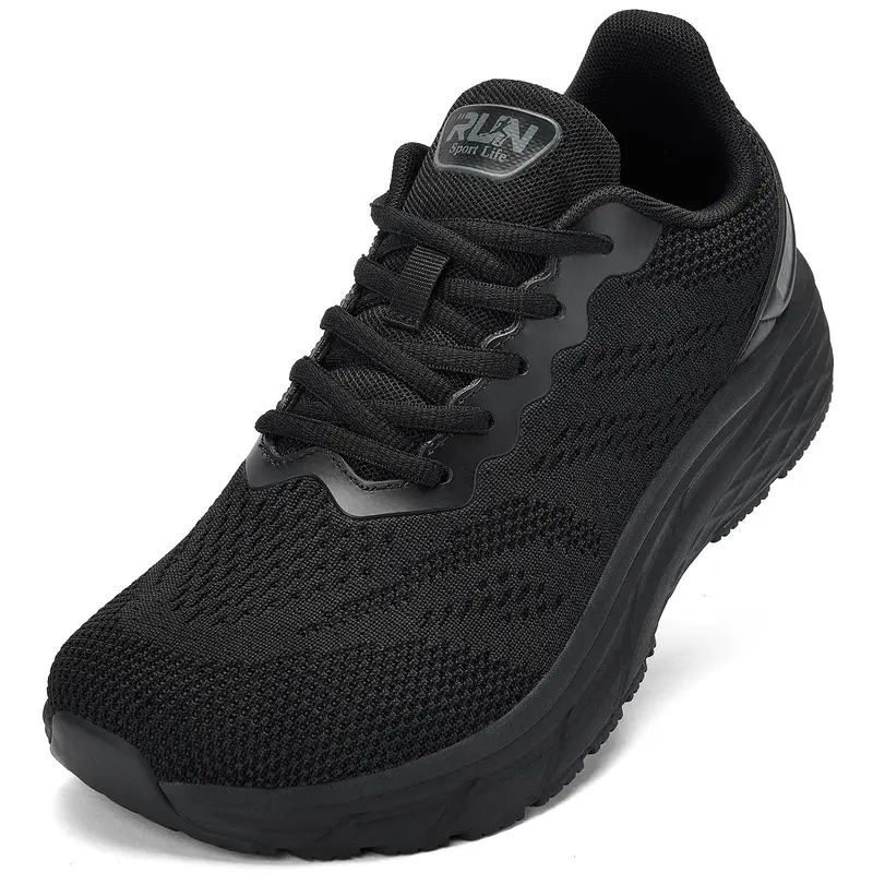 Men’s Wide-Toe Athletic Casual Trainers - Fashion Sporty Chic Fabric Upper Closed Sneakers, Lightweight, Non-Slip All Weather Grip, Breathable, Shock-Absorb., Ethylene Vinyl Acetate (EVA), All Seasons Daily Wear #TikTokShopBackToSchool
