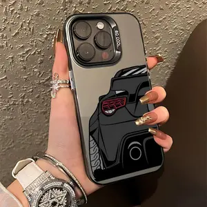 Cool JDM Sports Car Phone Case For iPhone 17 Air 16,15,14,13,12,11,Pro,MAX Plus Anti Fall Matte Back Cover
