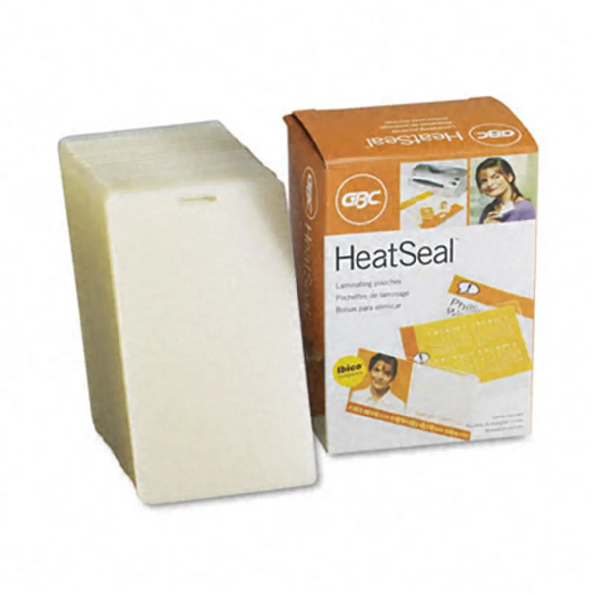 GBC Quartet HeatSeal LongLife Premium Laminating Pouches - 10mil Thick, 2-1/2" W x 4-1/4" L, UV Additive, 100/Box, Enhances Clarity, Ideal for Photos, Business Cards