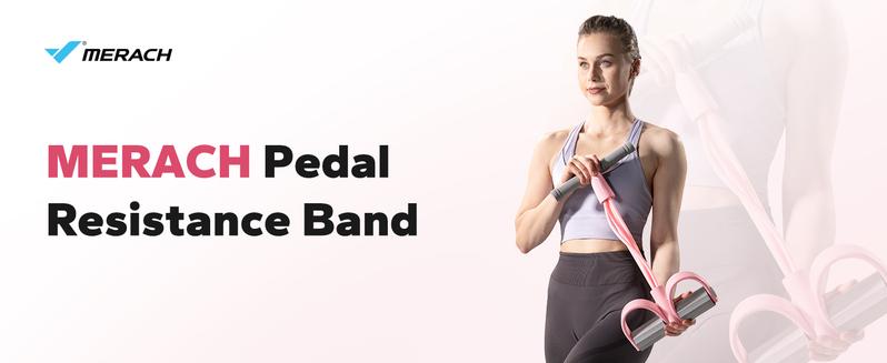 Merach Multifunction Pedal Resistance Band, Elastic Pull Rope Fitness, Full-Body Workout at Home Gym, Exercise Sit-up, Yoga, Abdominal Training Merach Multifunction Pedal Resistance Band, Elastic Pull Rope Fitness, Full-Body Workout at Home Gym, Exercise Sit-up, Yoga, Abdominal Training