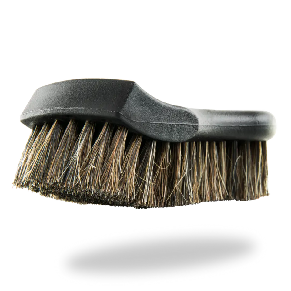 Premium Horse Hair Brush - Versatile Cleaning Tool for Various Surfaces