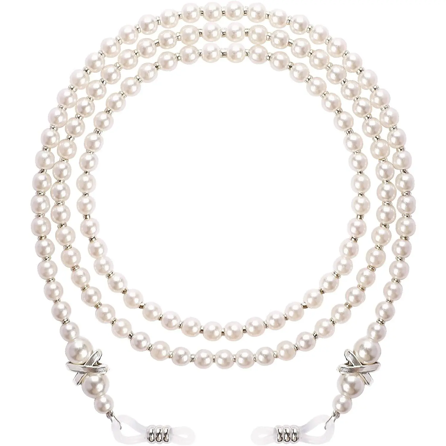Glasses Chain, Pearl Eyeglass Chain, Beaded Eyeglass Chain Sunglasses Holder Strap